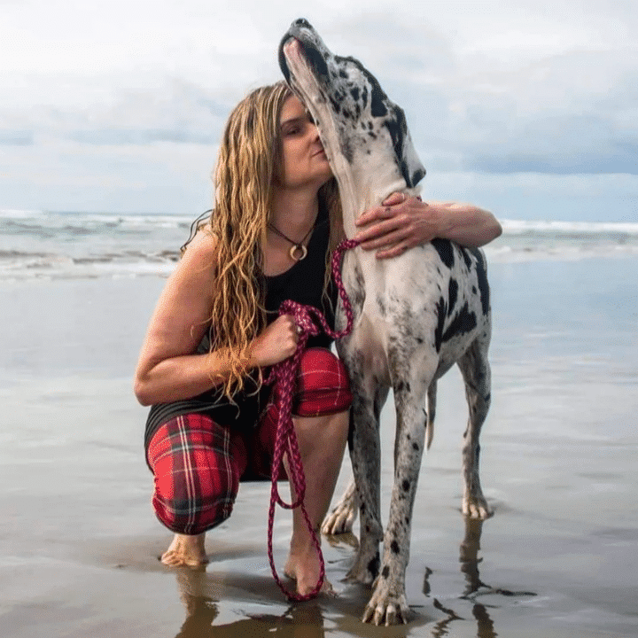 Shannon the groomer and her dog Lucy. About us.