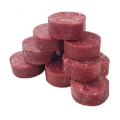 Chicken and Heart Raw Dog Food Medallions