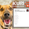 Raw Food Selector Tool from Kuri will help you choose what to feed your dog.