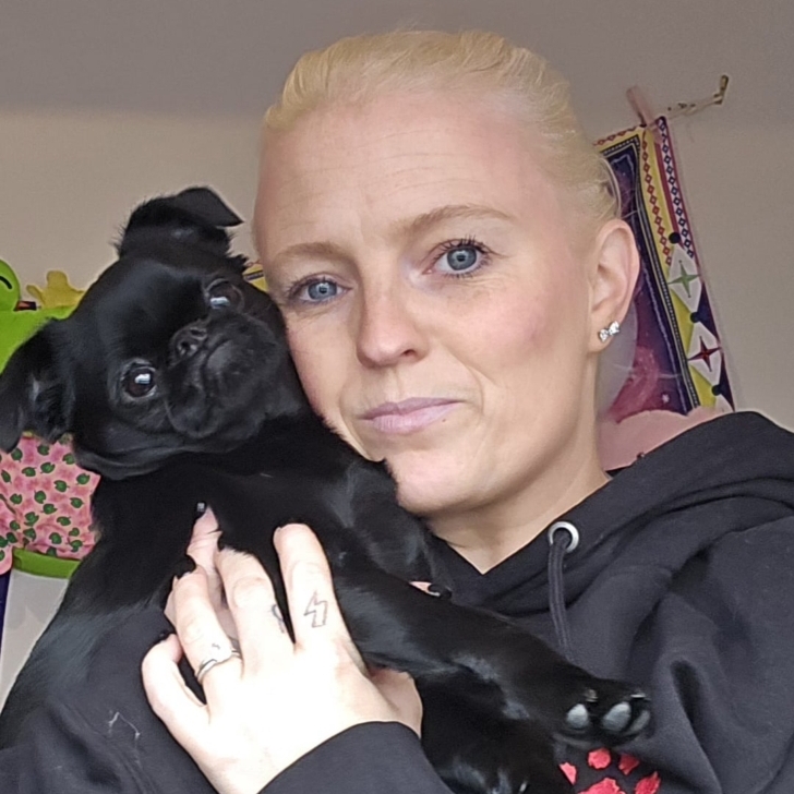 Aileen and her dog Ernie from Kuri City Doggy Daycare